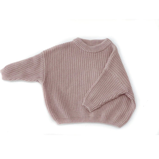 Knit Sweater- Lilac Ash